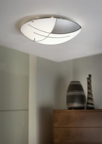 eglo-raya-deckenlampe-1-flammig-e27-wei-chrom-31-5-cm image 6