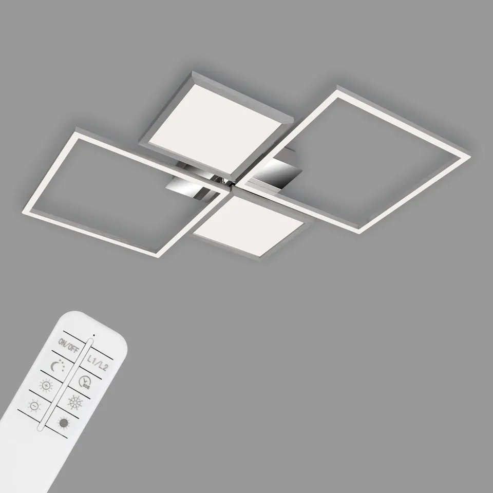 briloner-led-deckenleuchte-dimmbar-mit-fernbedienung-schwenkbar-652x640x75-mm-al image 1
