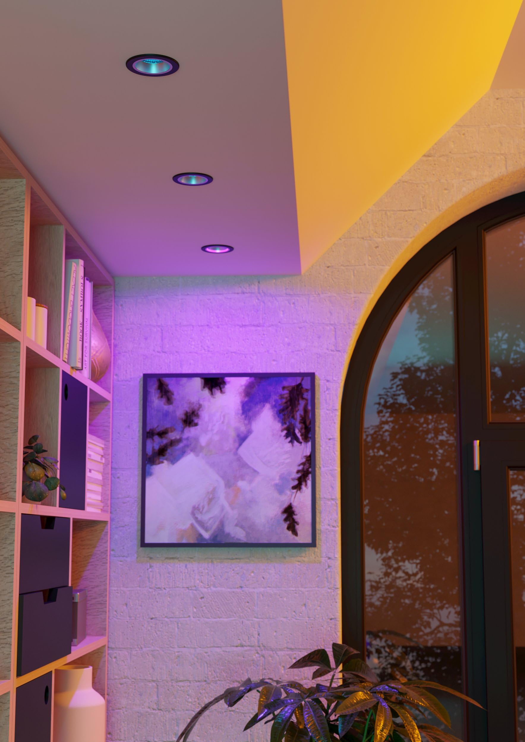 eglo-connect-z-yebra-z-smart-home-led-einbaustrahler-zigbee-matter-rgb-schwarz-s image 5