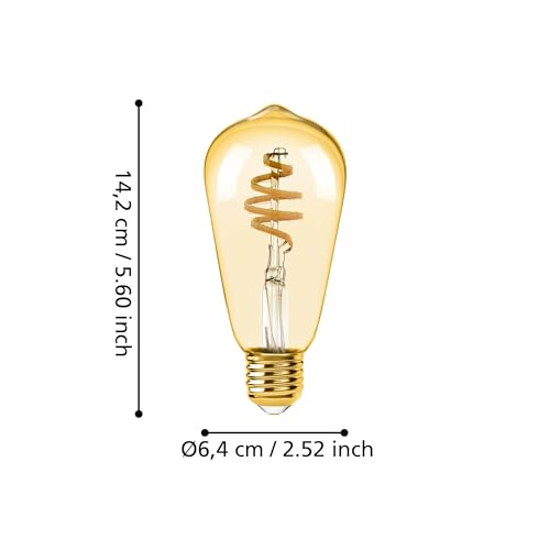 eglo-connect-z-smart-home-led-e27-st64-vintage-amber-7w-806-lumen image 6