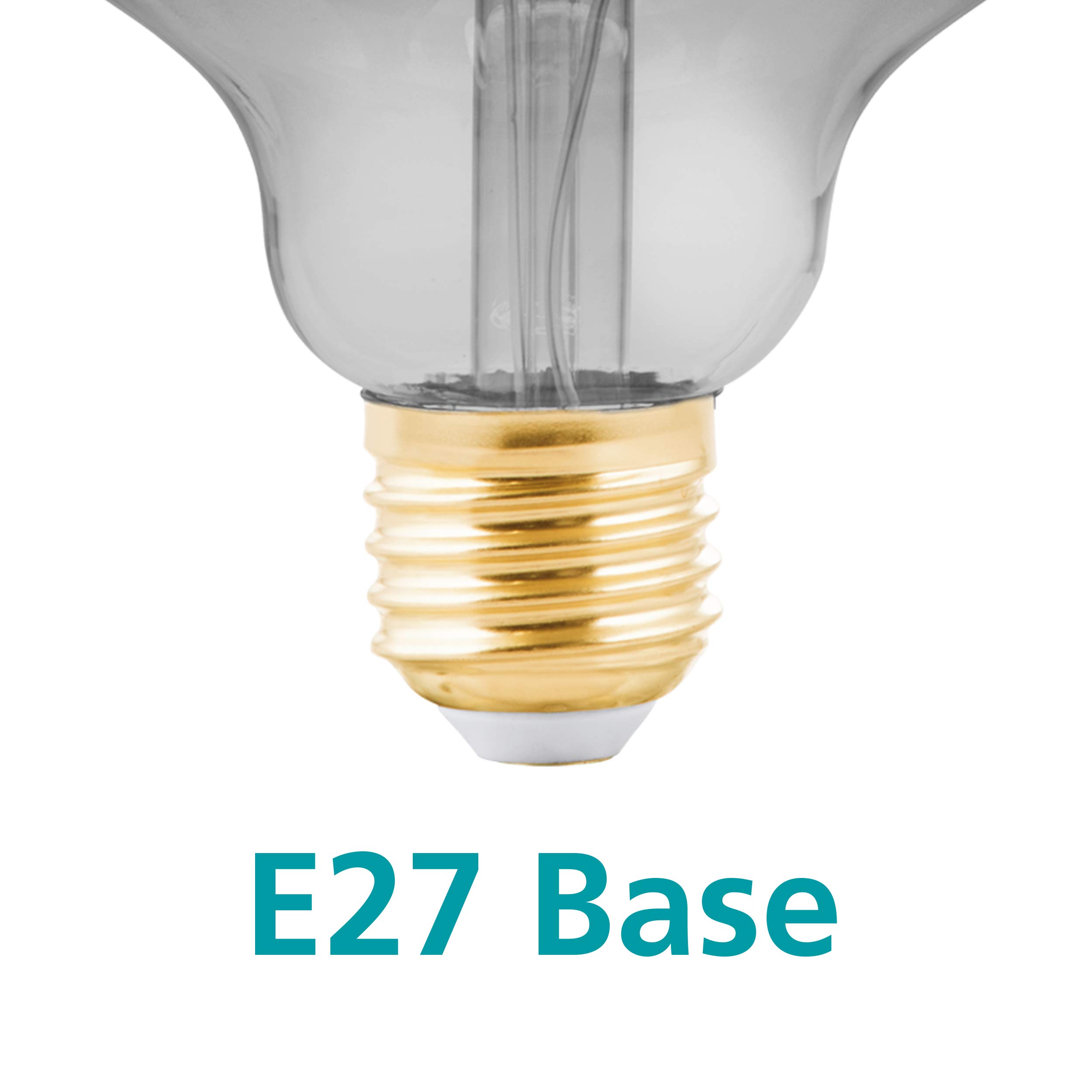 eglo-e27-led-lampe-vintage-dimmbar-rauchglas-spiral-filament-gro image 3