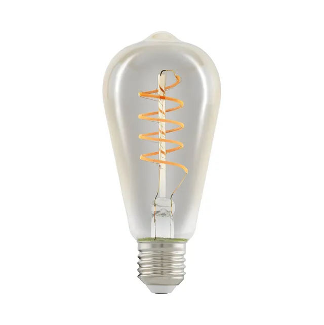 eglo-e27-led-retro-lampe-st64-stepdimmbar-4w-warmwei-2200k image 1