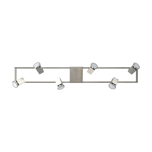 eglo-zeraco-led-deckenstrahler-6-flammig-silber-gu10 image 8
