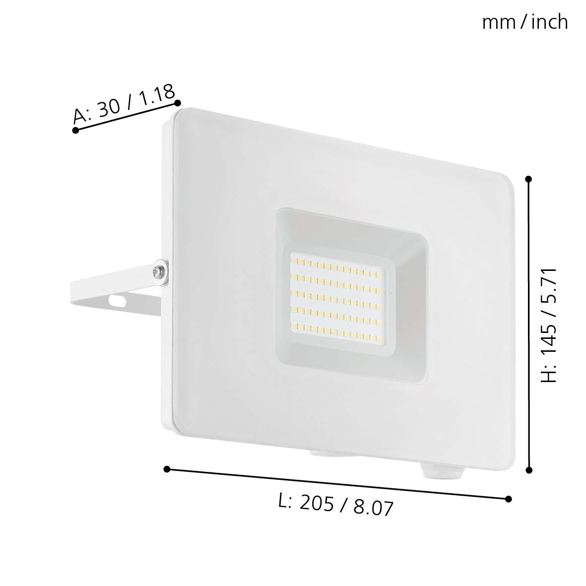 eglo-faedo-3-led-au-en-strahler-mit-bewegungsmelder-schwarz-50-watt-ip44 image 4