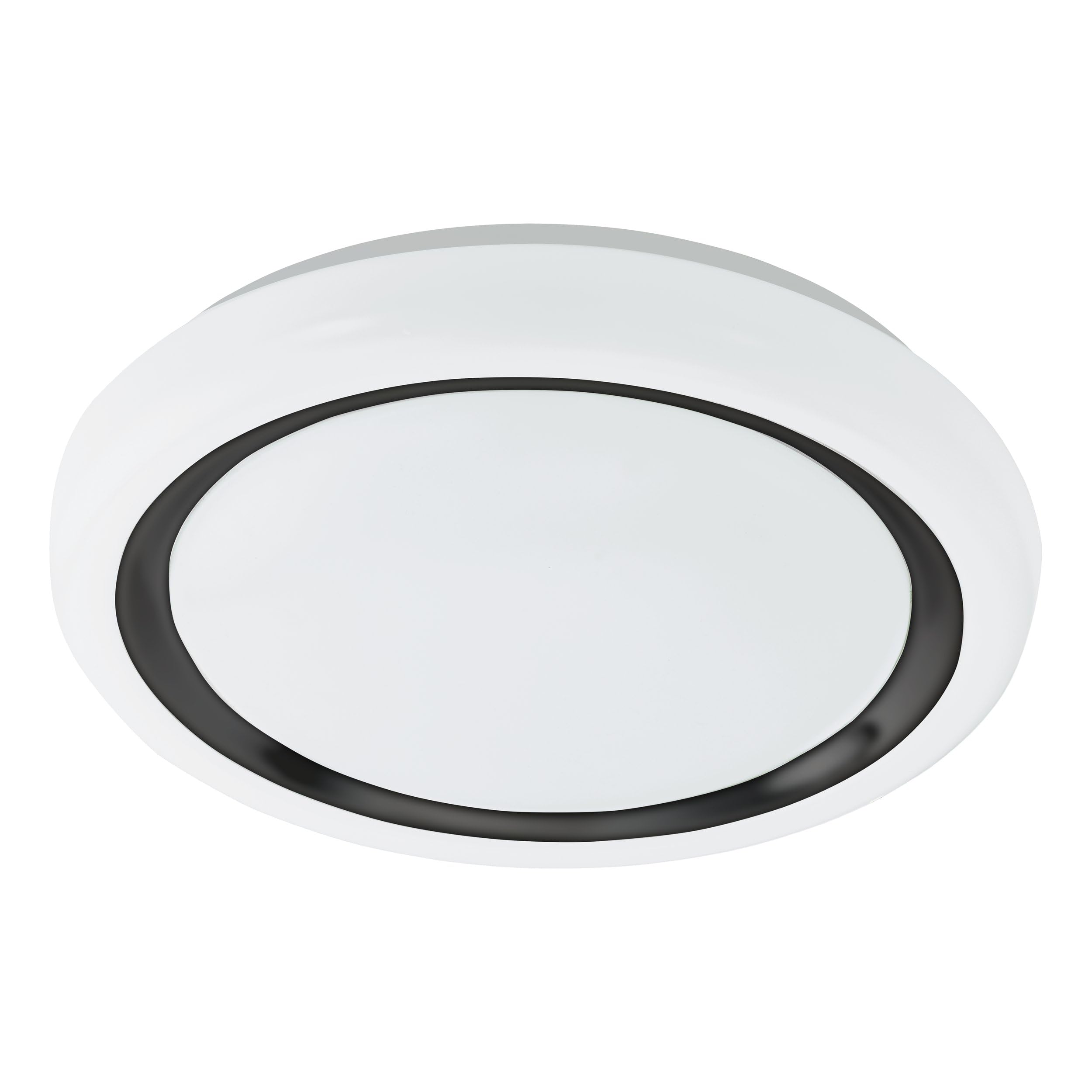 eglo-capasso-led-deckenleuchte-34-cm-wei-schwarz-warmwei image 1