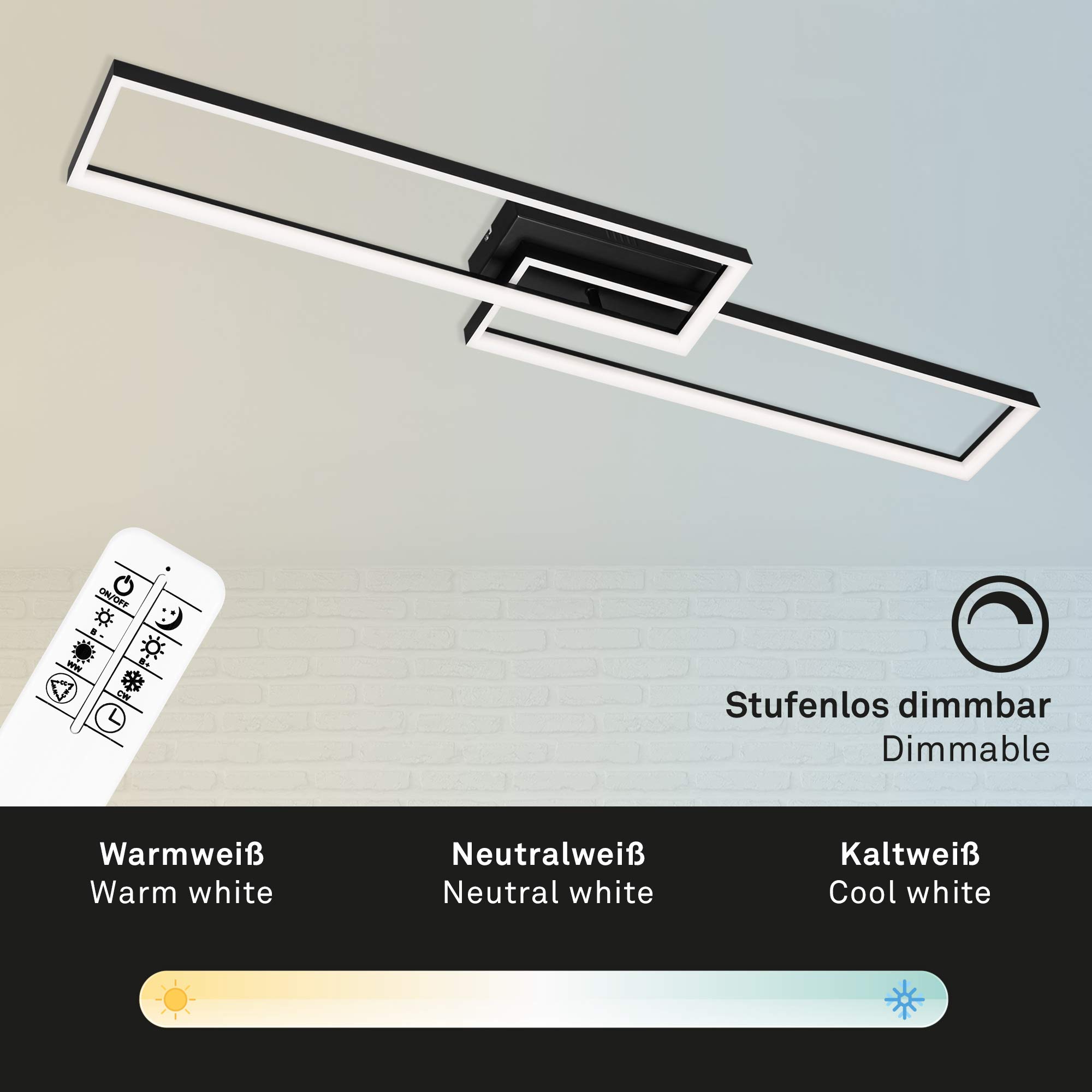 briloner-3013-015-led-deckenleuchte-schwarz-dimmbar-110-cm-40w-4400lm-mit-fernbe image 3