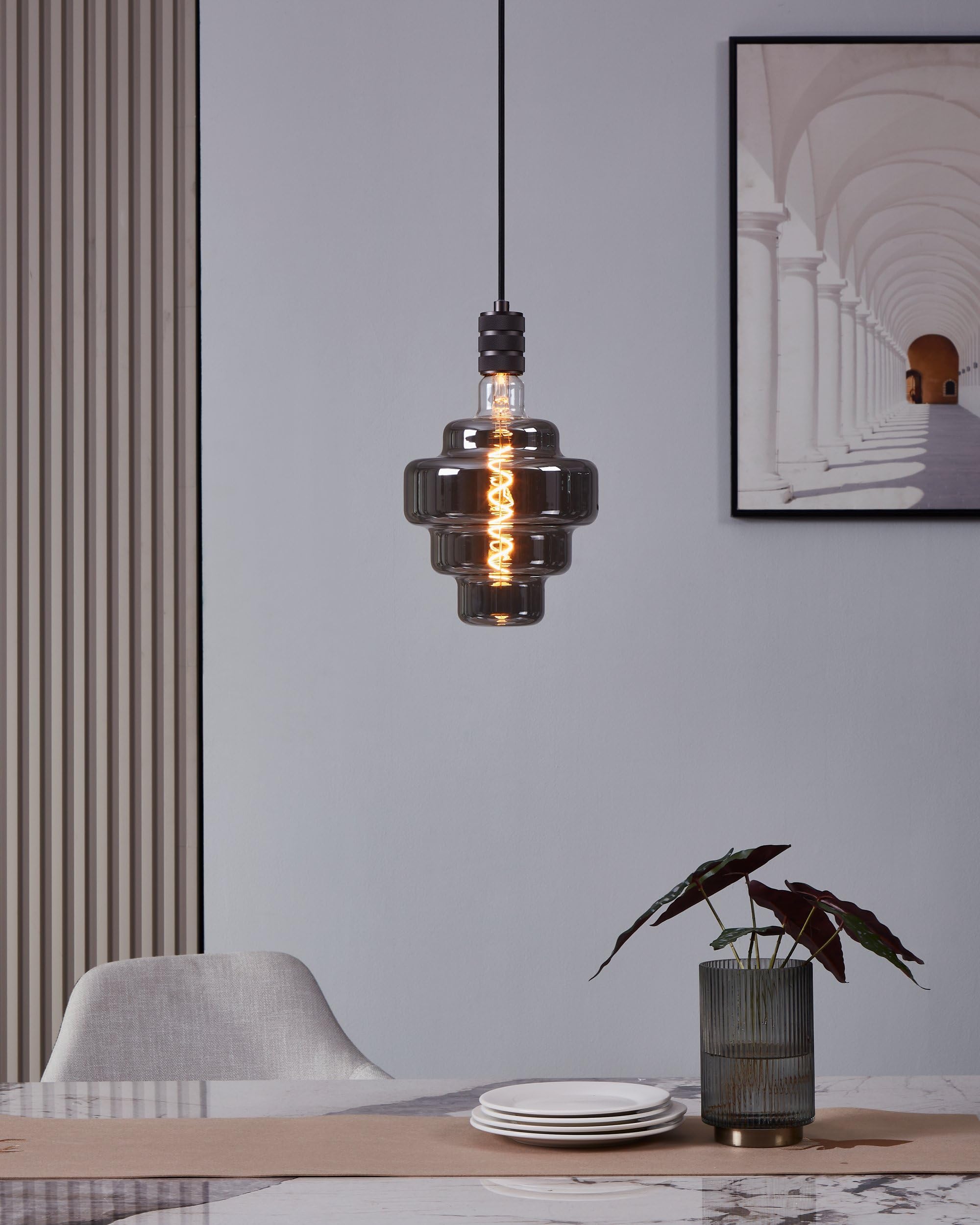 eglo-xxl-e27-spiral-led-retro-gl-hbirne-big-size-rauchglas-4w-2000k image 3