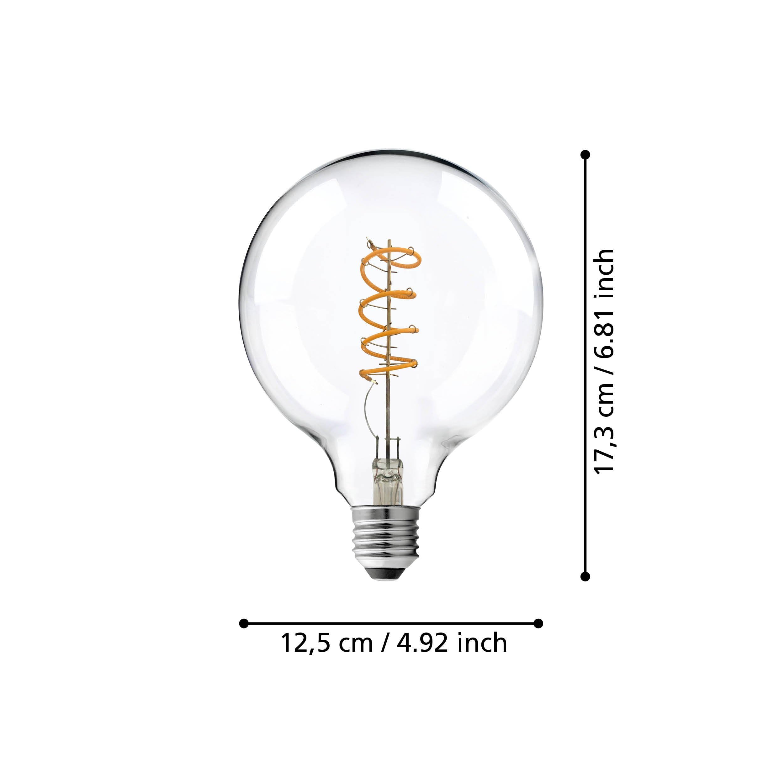 eglo-spiral-led-gl-hbirne-globe-vintage-e27-g125-4-5w-400-lumen image 3