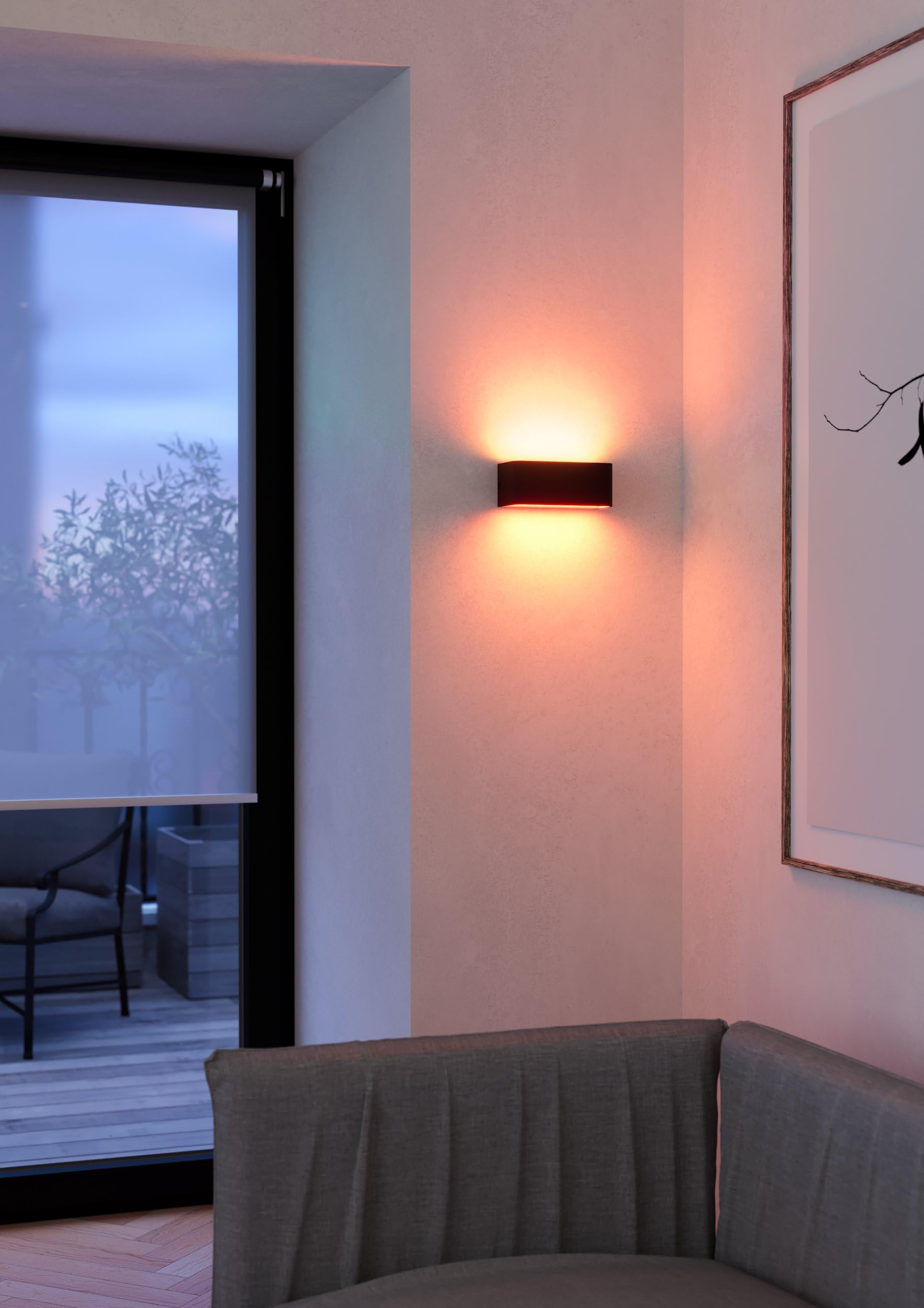 eglo-connect-z-sania-z-led-au-en-wandlampe-smart-home-schwarz-20-cm image 2
