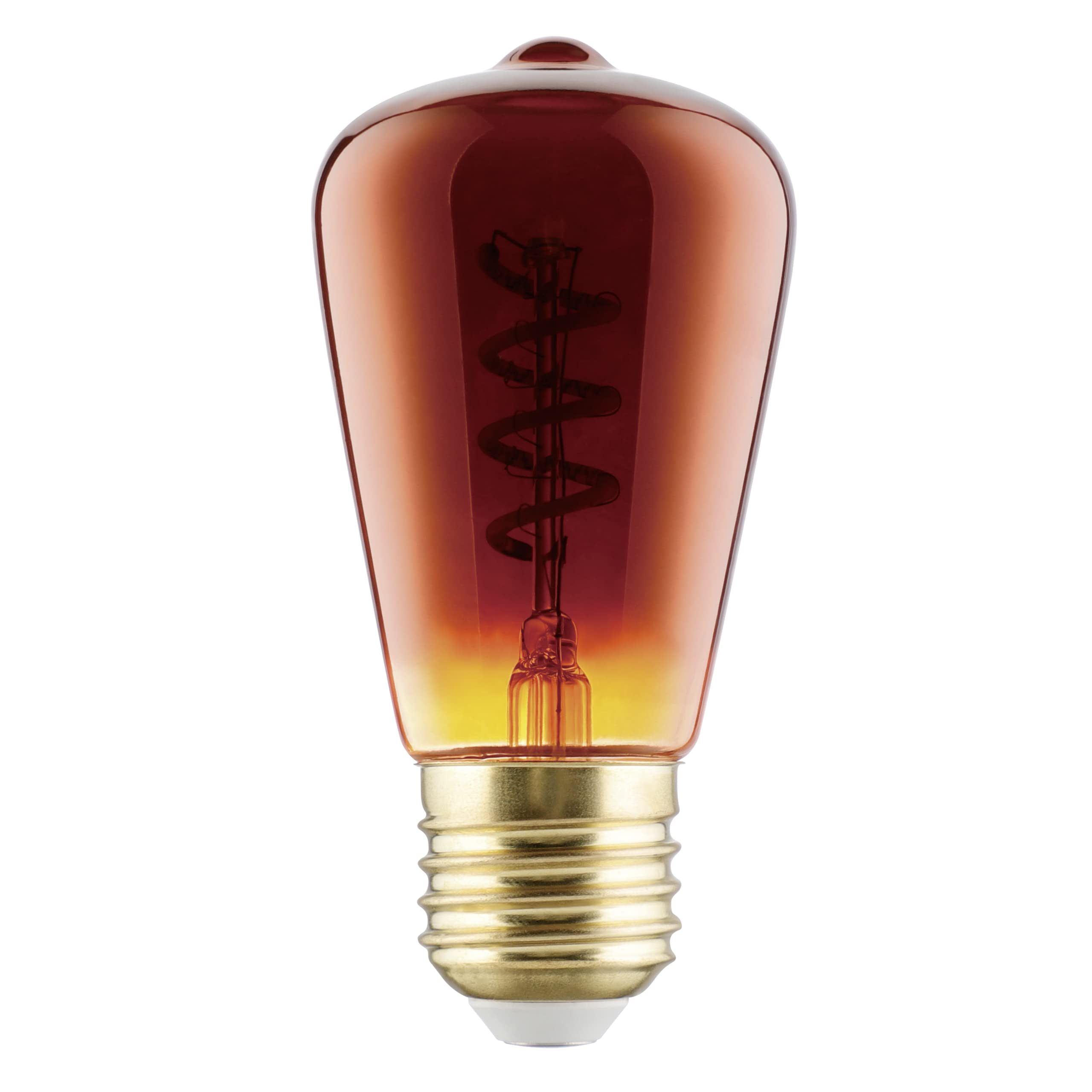 eglo-spiral-led-gl-hbirne-e27-st48-kupfer-vintage-4w-2000k image 1