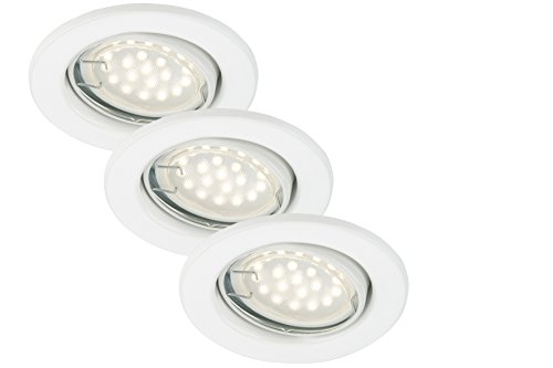 briloner-led-einbaustrahler-set-wei-schwenkbar-deckenspot-gu10-5w-400lm-warmwei image 4
