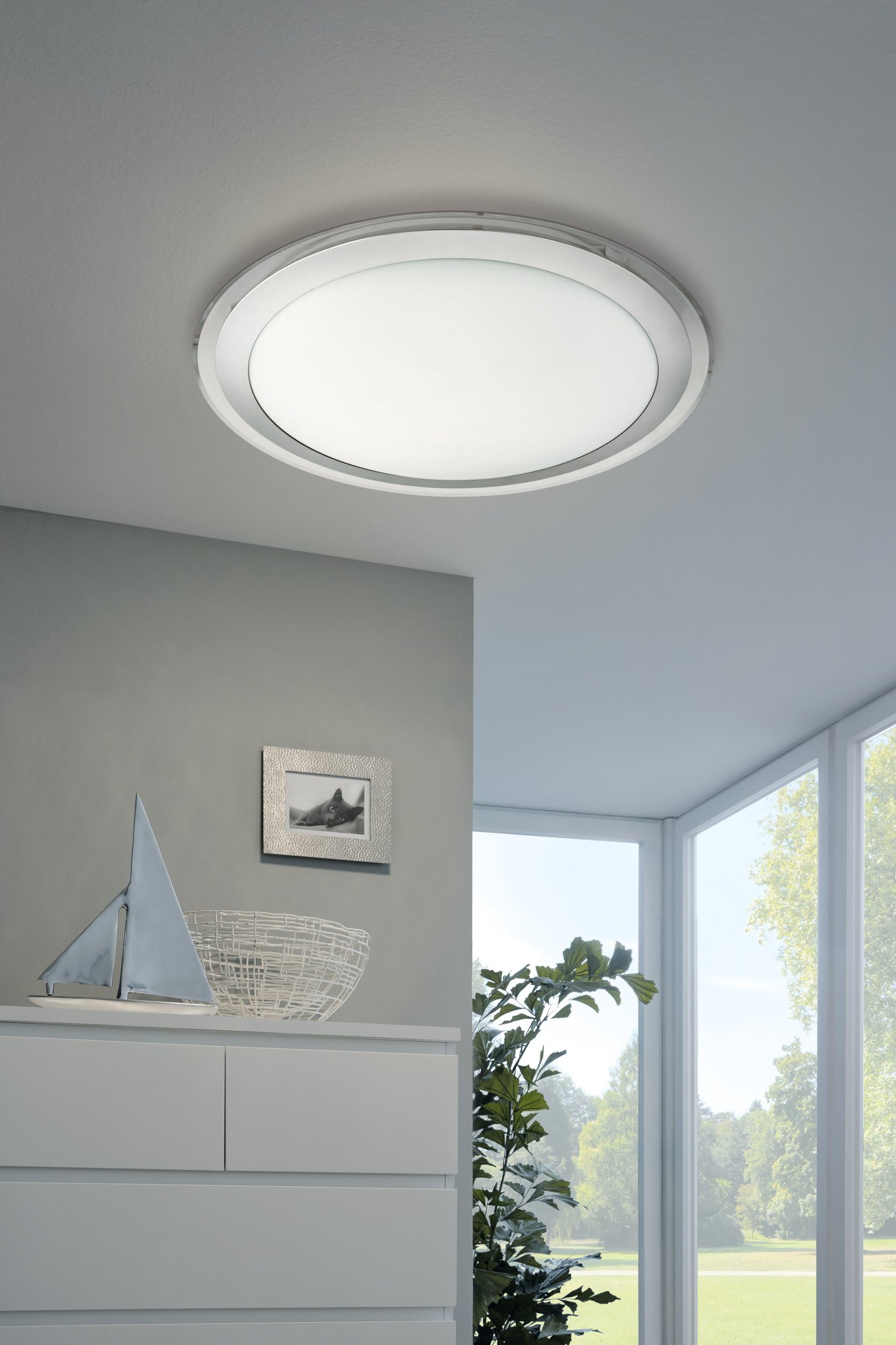 eglo-connect-competa-c-led-deckenleuchte-43-cm-wei-silber-rgb-wei-t-ne-dimmbar image 2