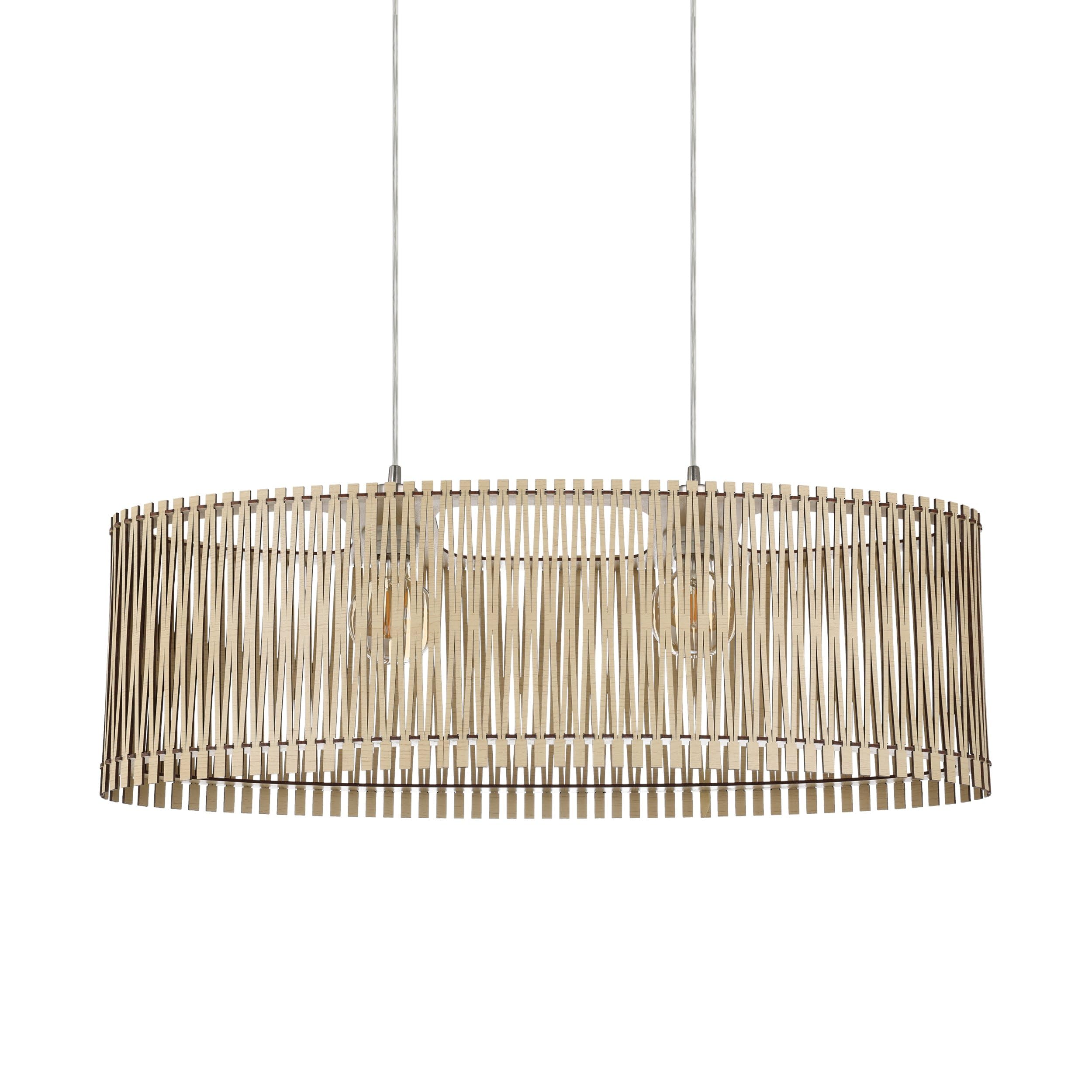 eglo-sendero-pendelleuchte-boho-77-5-cm-holz-ahorn-nickel-matt-e27 image 5