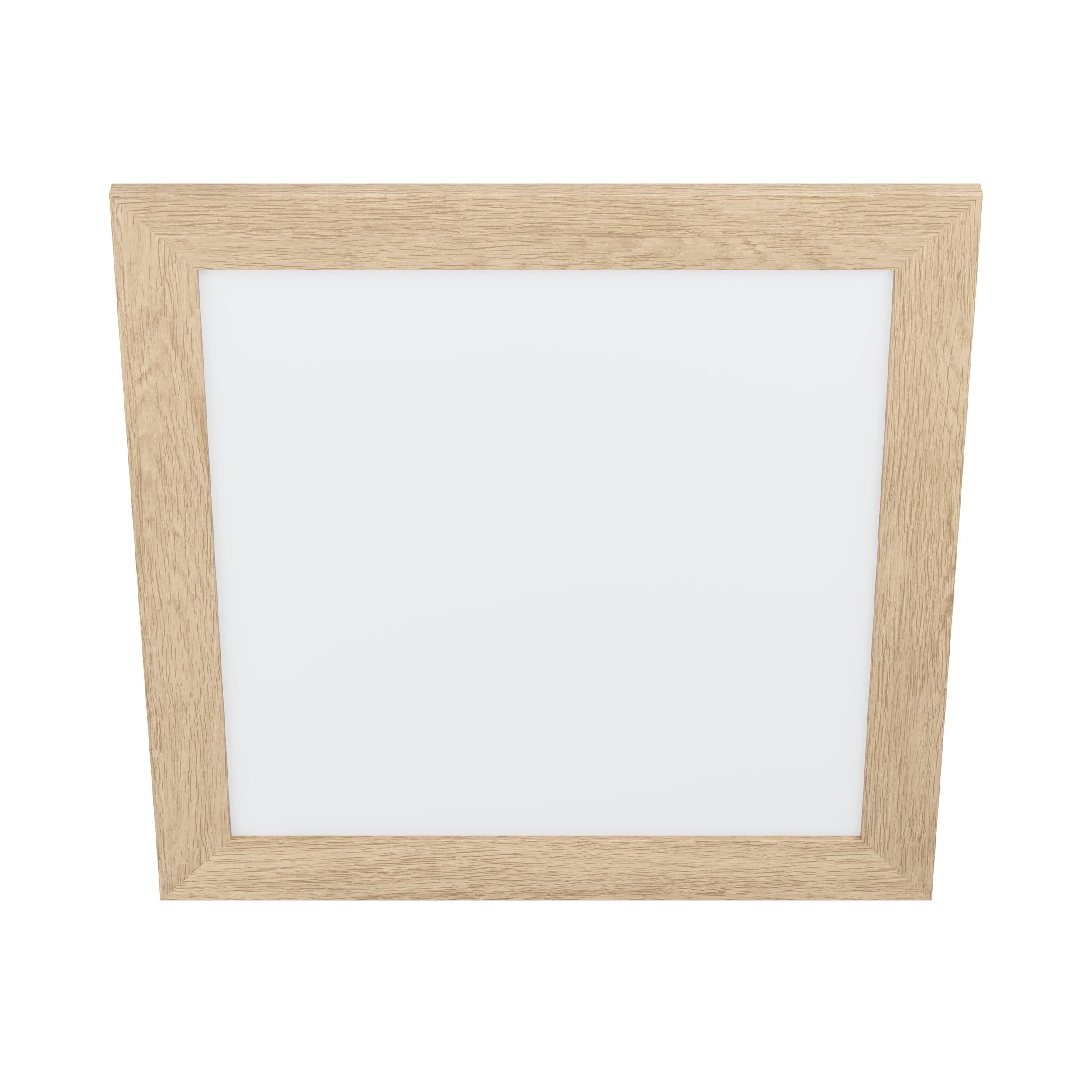 eglo-piglionasso-led-panel-quadratisch-mit-eichenholz-rahmen-50x50-cm image 1