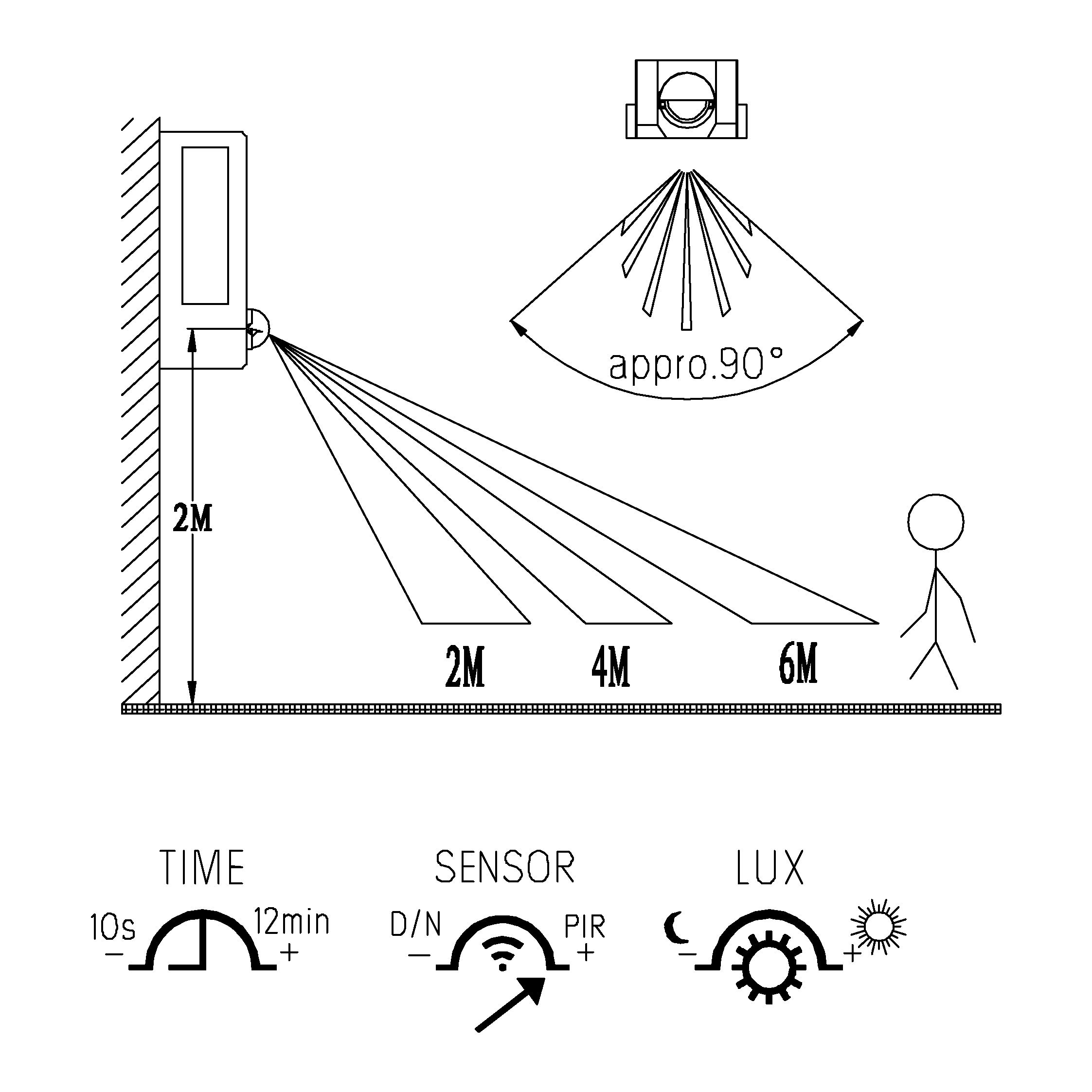 eglo-ralora-1-led-au-en-wandleuchte-mit-bewegungsmelder-ip44-warmwei-1000-lumen image 3