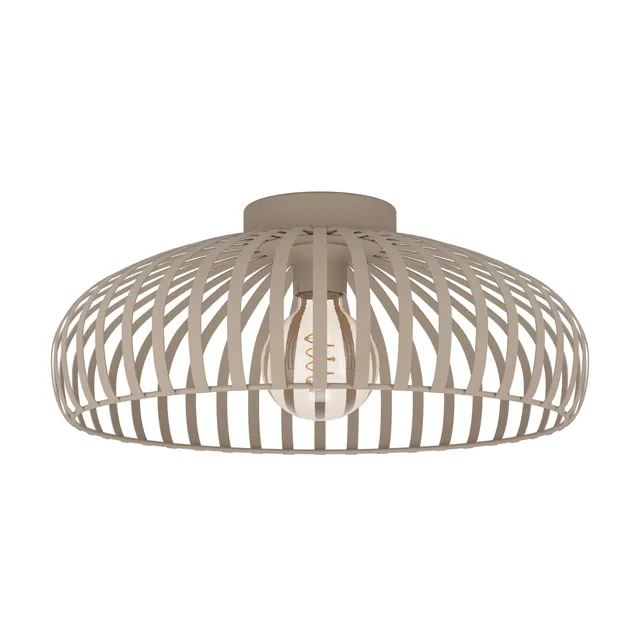 eglo-mogano-3-deckenlampe-43-cm-metall-deckenleuchte-beige-e27 image 1