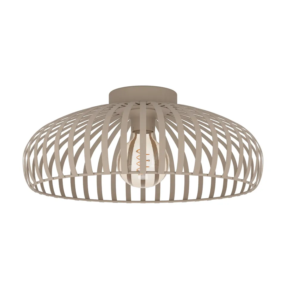 eglo-mogano-3-deckenlampe-43-cm-metall-deckenleuchte-beige-e27 image 1