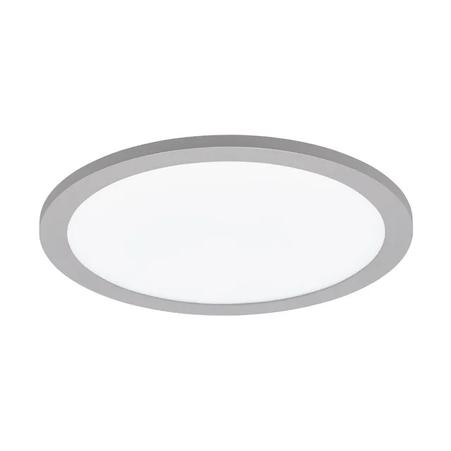 eglo-sarsina-led-deckenleuchte-30-cm-neutralwei-graualuminium-wei image 1