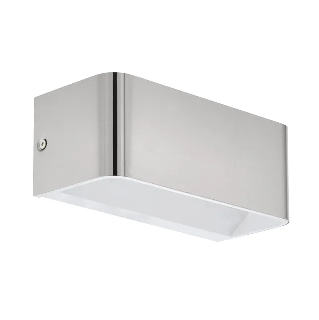 eglo-sania-4-led-wandlampe-aluminium-nickel-matt-wei-10w-1100lm-warmwei-l-20-cm image 1