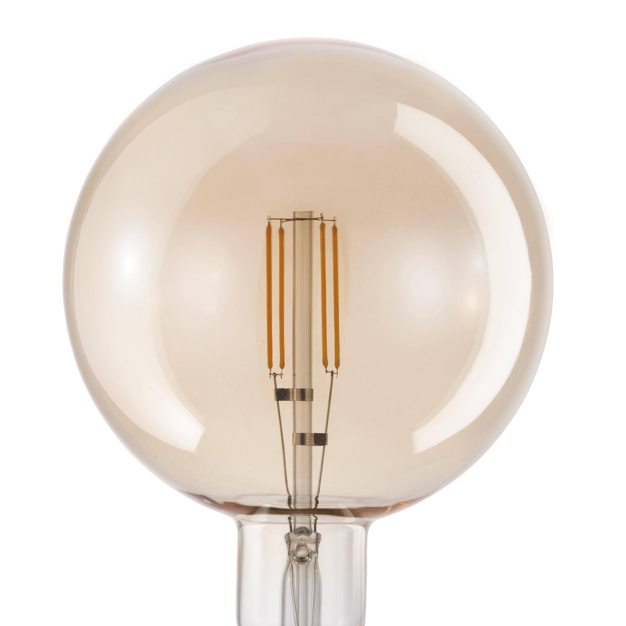eglo-big-size-g200-globe-e27-led-amber-vintage-dimmbar-30-5-cm-4w-400lm-2200k image 4
