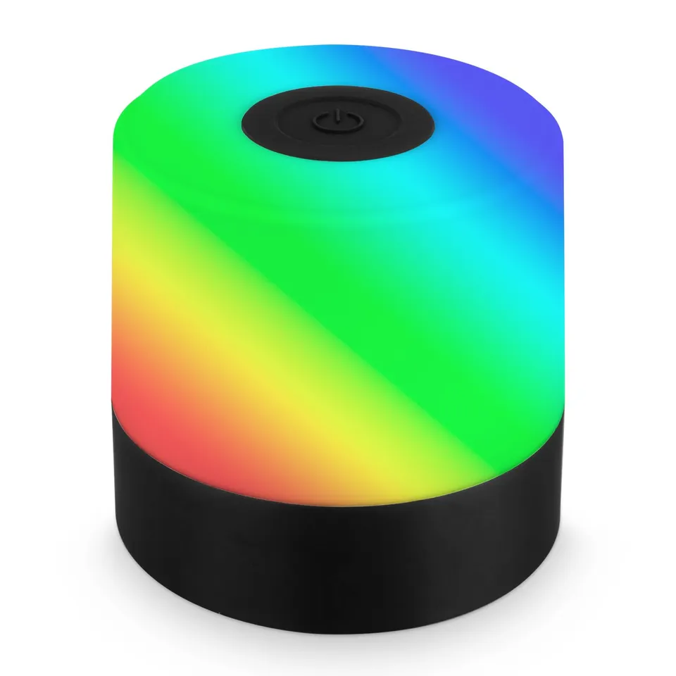 briloner-mini-led-tischlampe-kabellos-rgb-warmwei-touch-dimmbar-7x7-cm-schwarz image 1