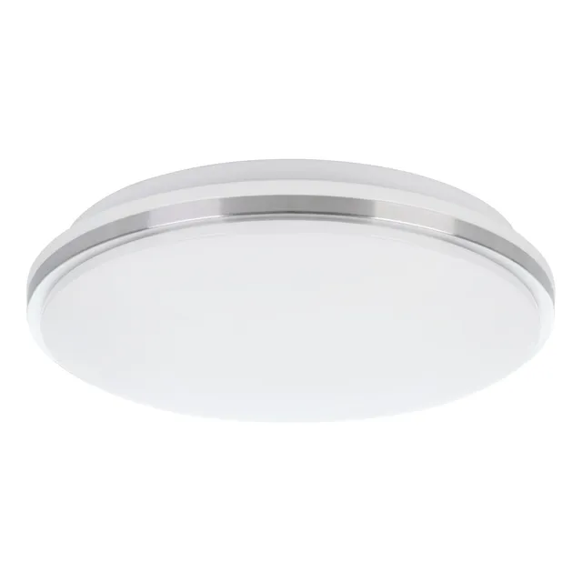 eglo-marunella-led-deckenleuchte-34-cm-stufenweise-dimmbar-silber-wei image 1