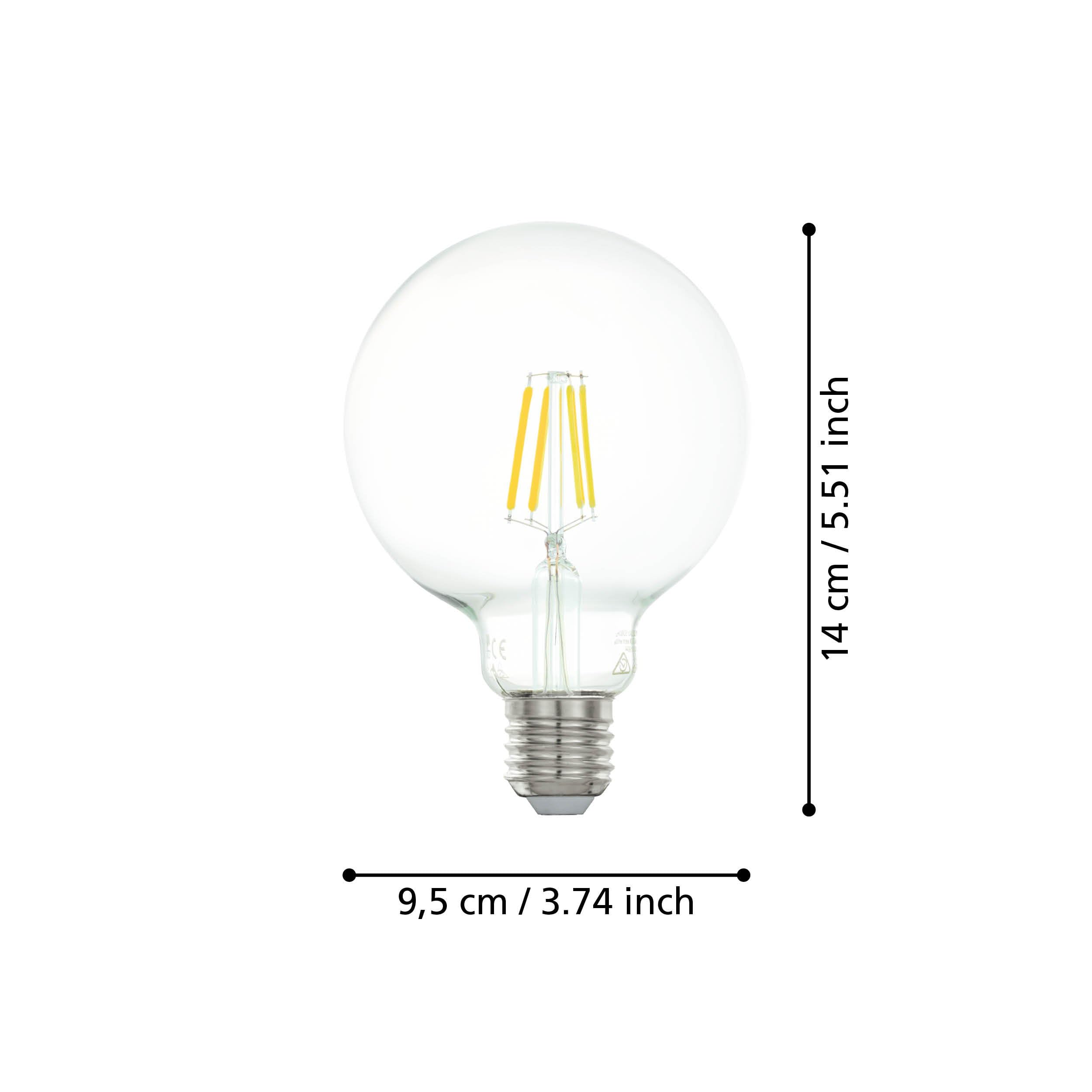 eglo-e27-led-globe-g95-filament-4w-470lm-warmwei-vintage image 3