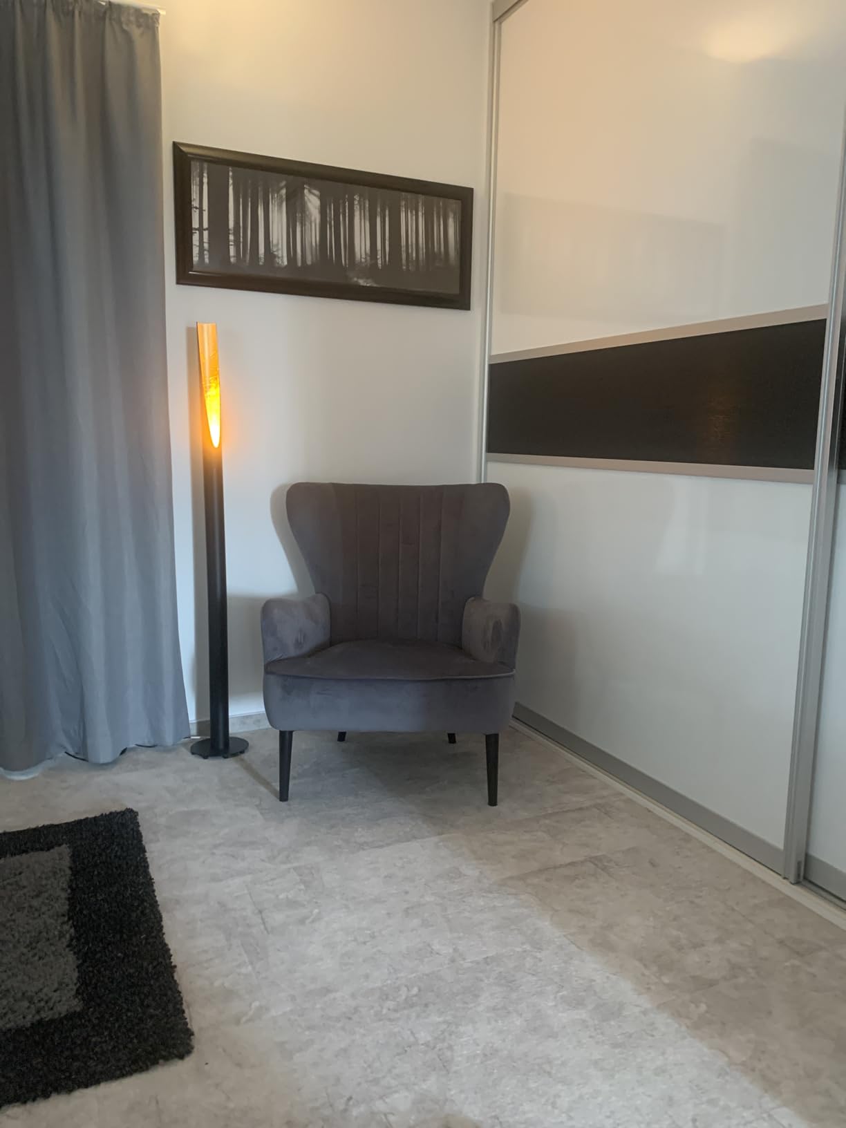 Tolles Lichtbild an der Wand
