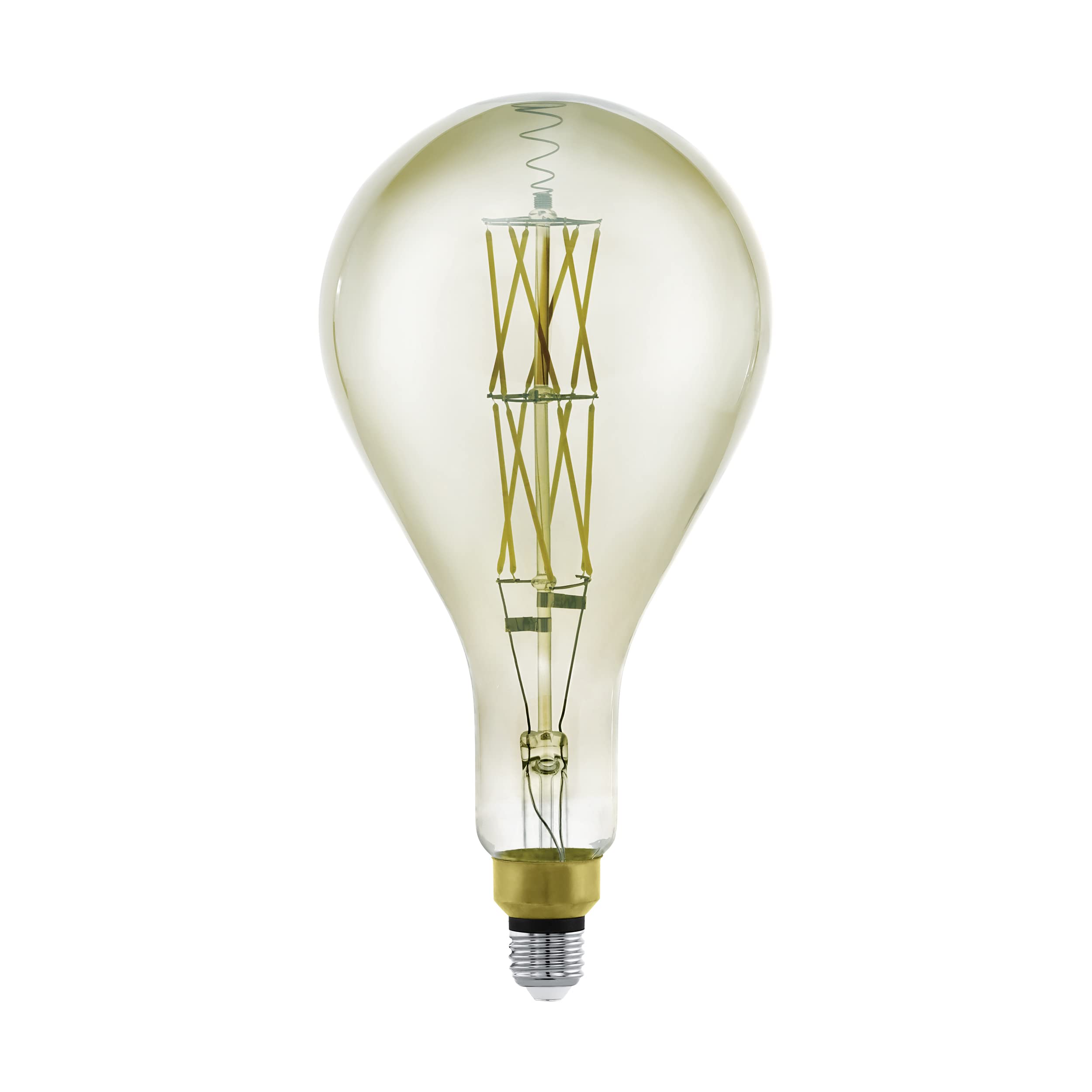 eglo-led-e27-vintage-gl-hbirne-big-size-16-cm-smoky-filament-dimmbar image 1