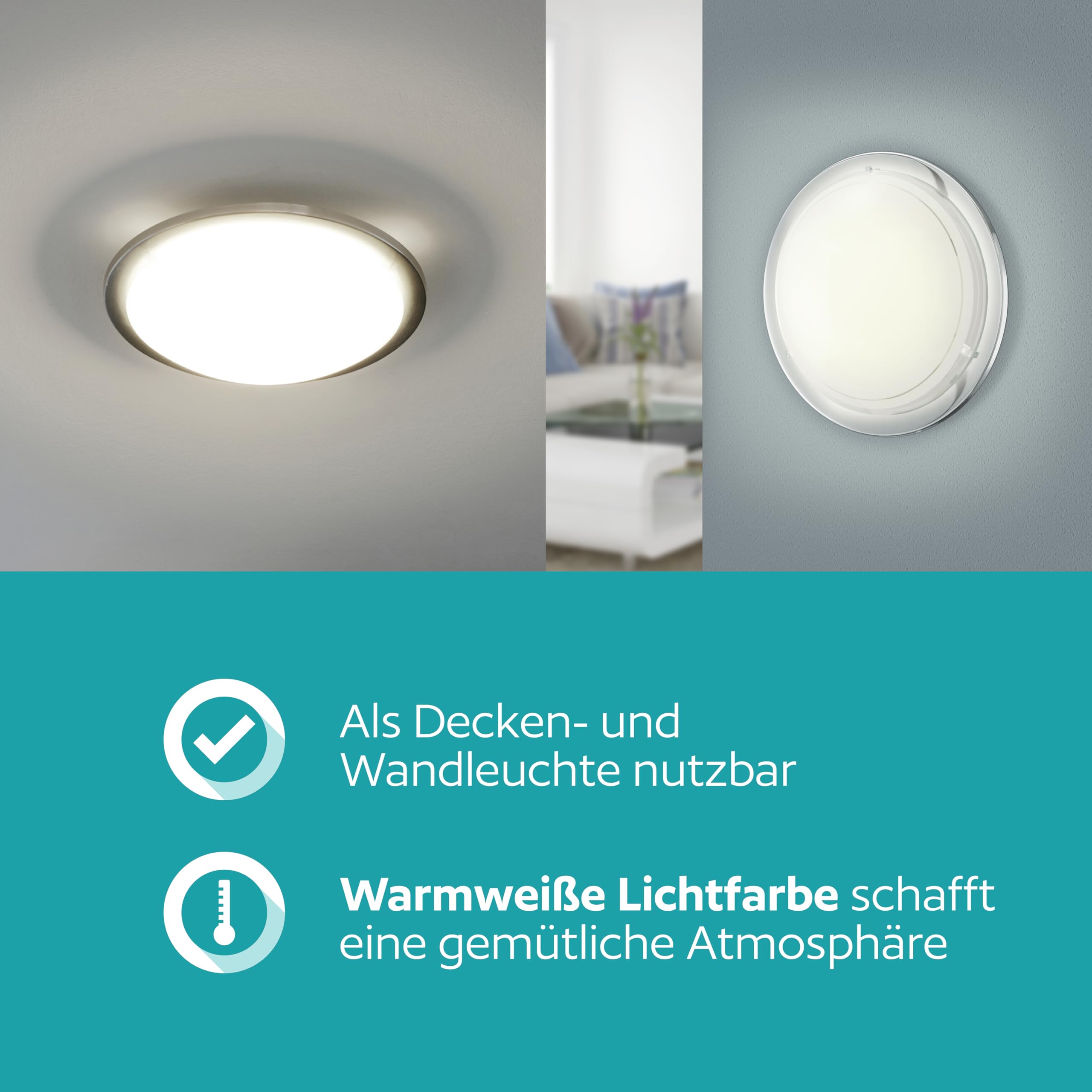 eglo-planet-led-deckenleuchte-29-cm-wei-decke-wand image 4
