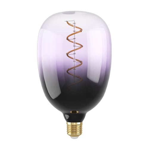 eglo-xxl-e27-led-spiral-gl-hbirne-t120-dimmbar-4w-violett-schwarz-1800k image 4