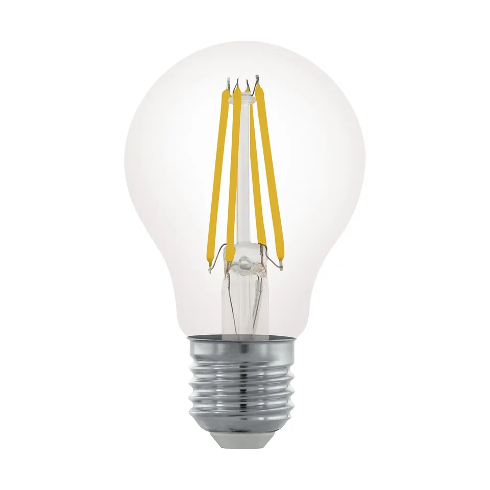 eglo-led-e27-filament-gl-hbirne-a60-6w-806lm-warmwei-dimmbar image 1