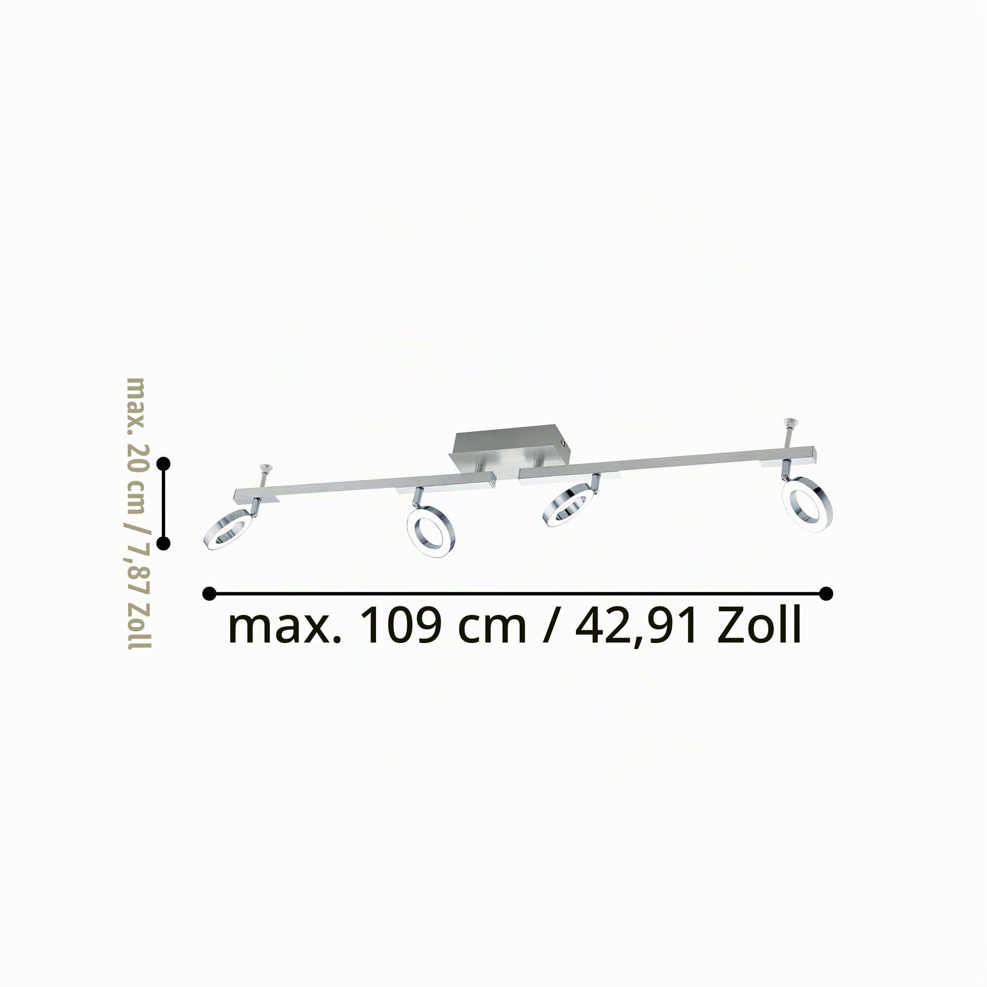 eglo-cardillo-led-deckenleuchte-chrom-158-5-cm-schwenkbar-warmwei image 5