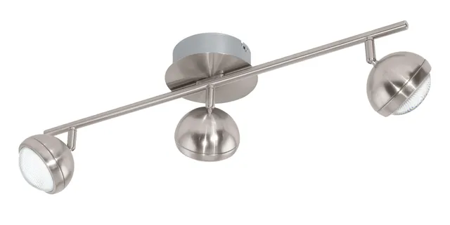 eglo-lombes-1-led-deckenstrahler-3-flammig-nickel-matt-klar-1440-lumen-warmwei image 1