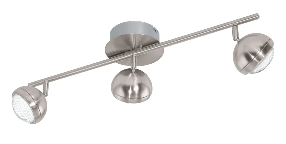 eglo-lombes-1-led-deckenstrahler-3-flammig-nickel-matt-klar-1440-lumen-warmwei image 1