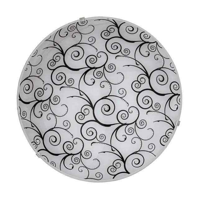 eglo-margitta-1-led-deckenleuchte-rund-31-5-cm-wei-schwarz image 1