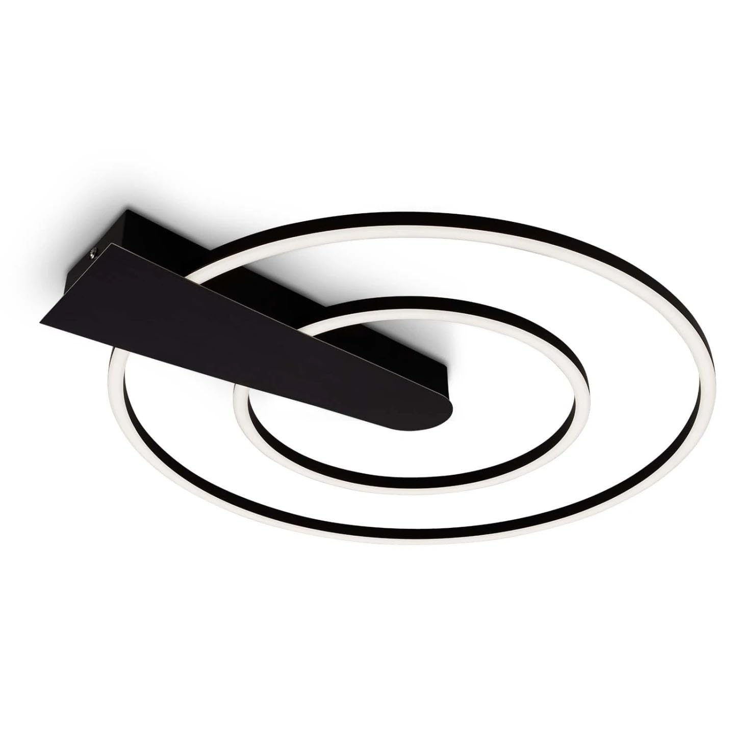 briloner-led-deckenleuchte-rund-schwarz-49-5cm-dimmbar-25w-3000-lumen image 1