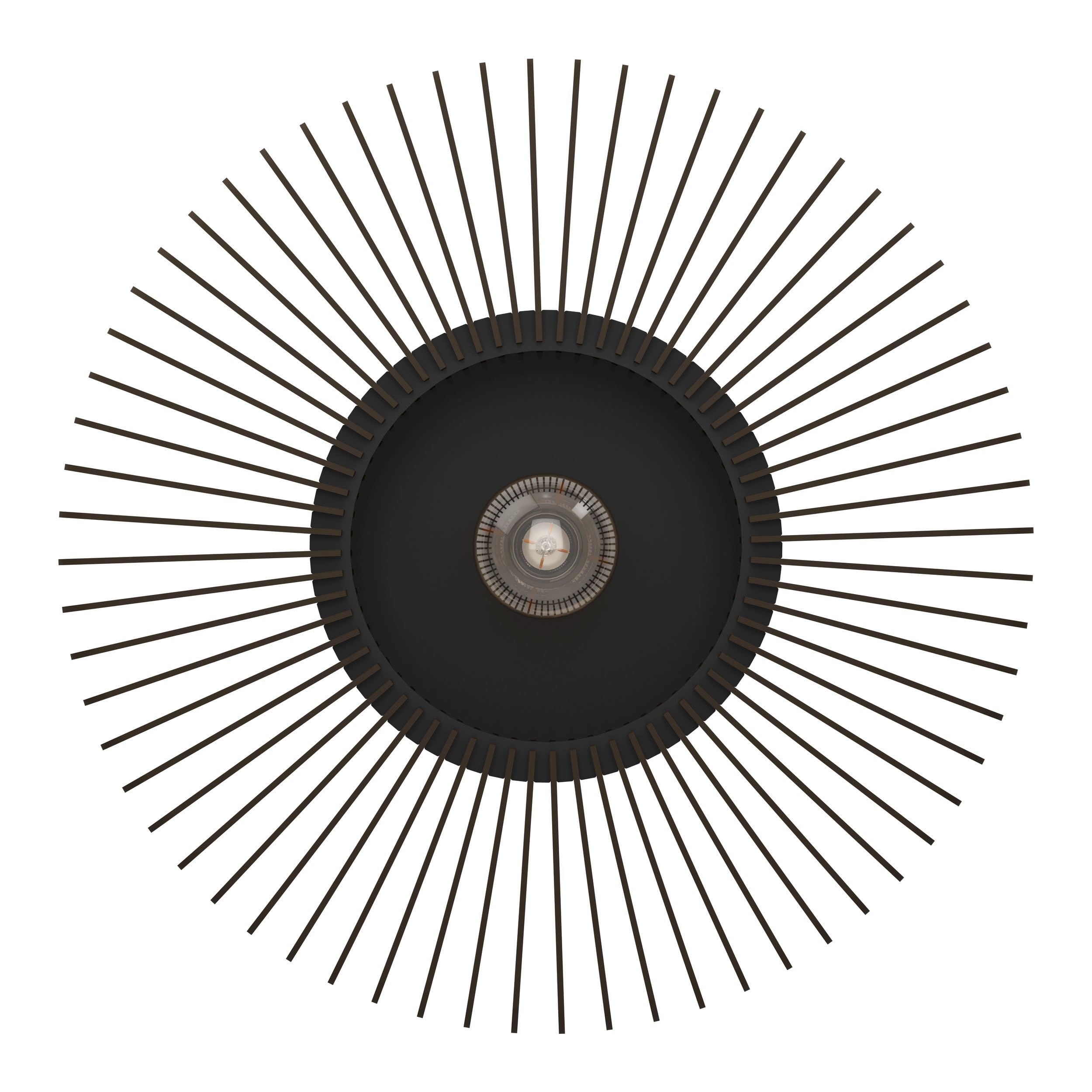 eglo-palombaia-deckenlampe-rund-50-cm-skandi-holz-lamellen-schwarz image 2