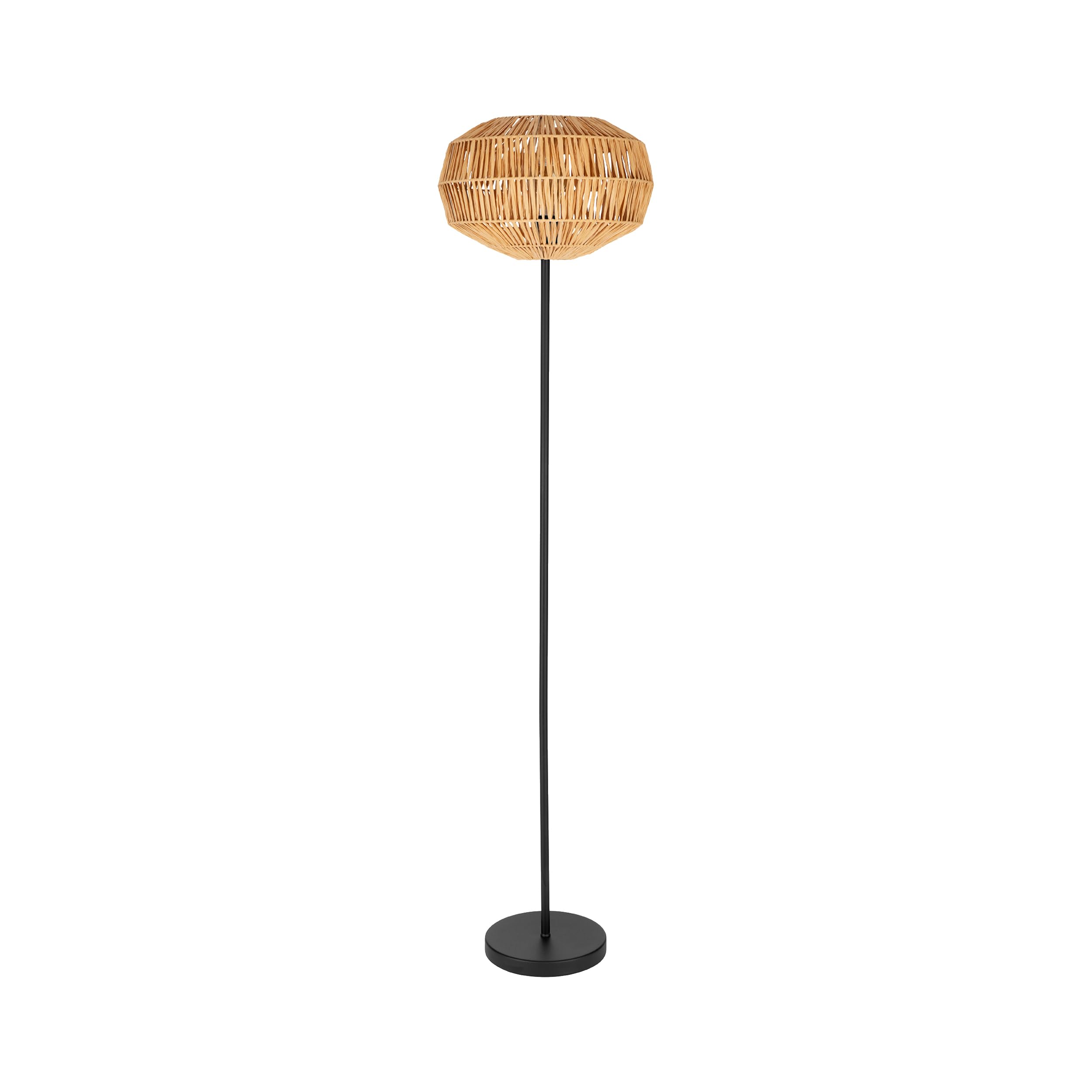 eglo-sheldon-3-flammige-pendelleuchte-91-cm-boho-bast-e27-schwarz image 8