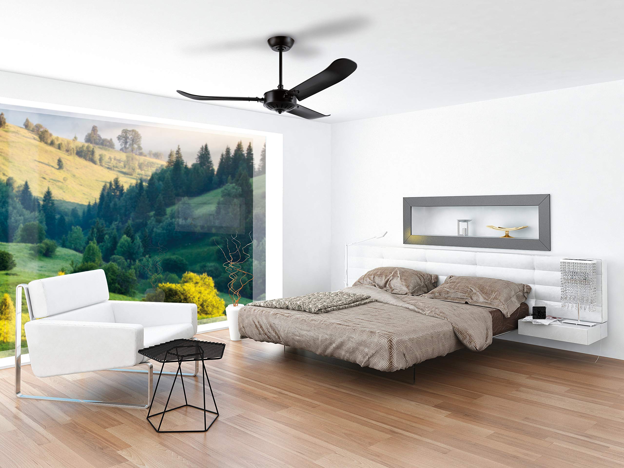 eglo-hoi-an-deckenventilator-137-cm-3-fl-gel-ventilator-schwarz-matt-mit-fernbed image 4
