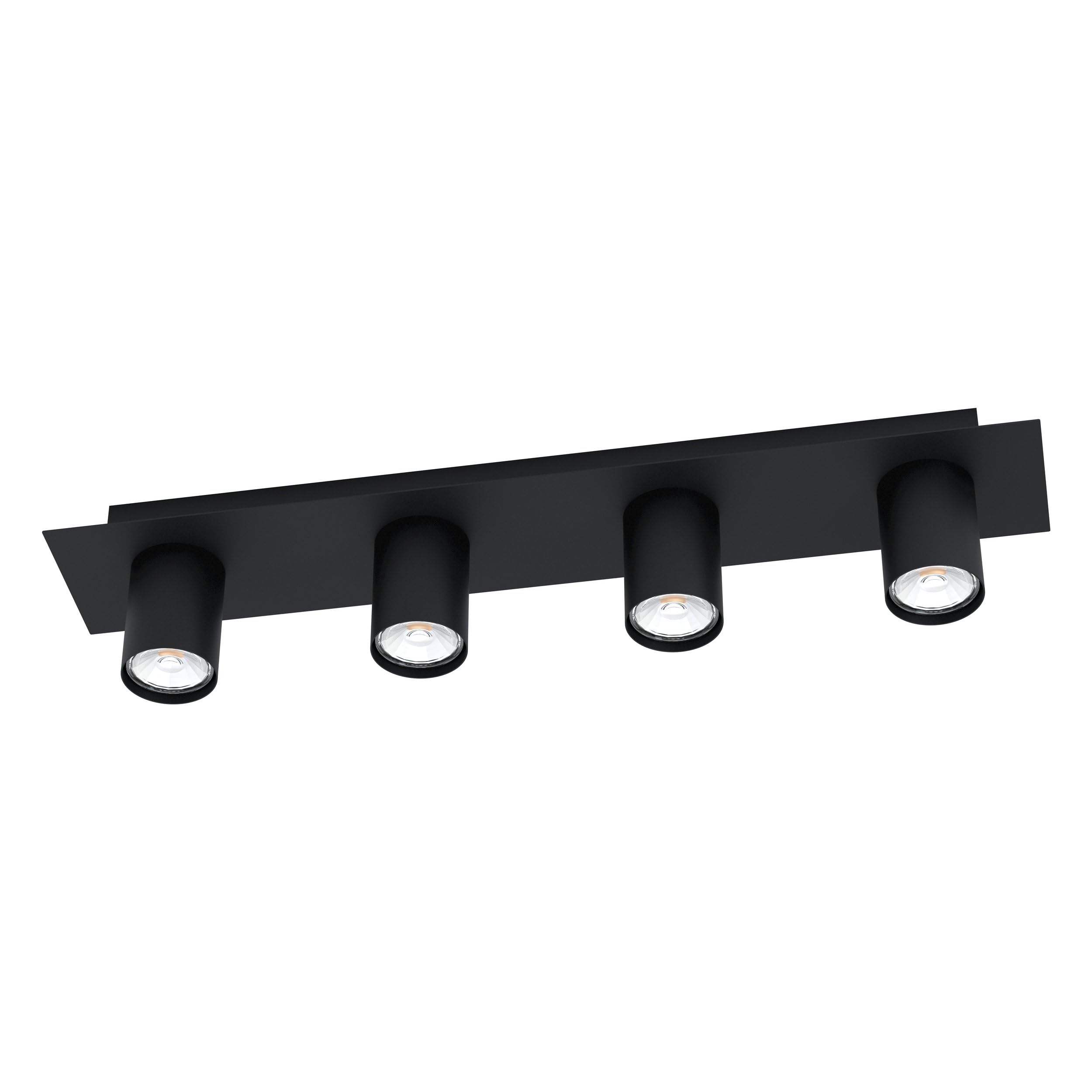 eglo-valcasotto-led-deckenleuchte-4-flammig-gu10-schwarz-32-cm image 8