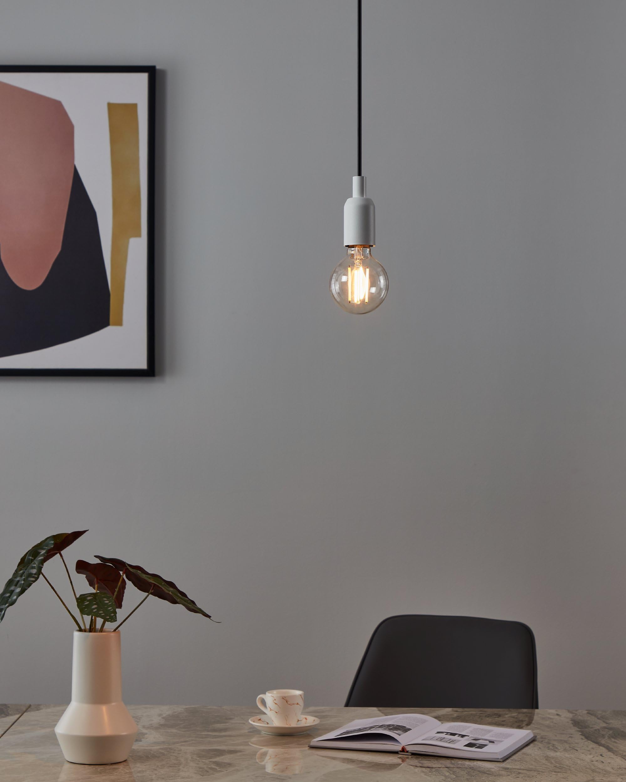 eglo-connect-z-smart-home-led-e27-g80-globe-matter-zigbee-dimmbar image 2