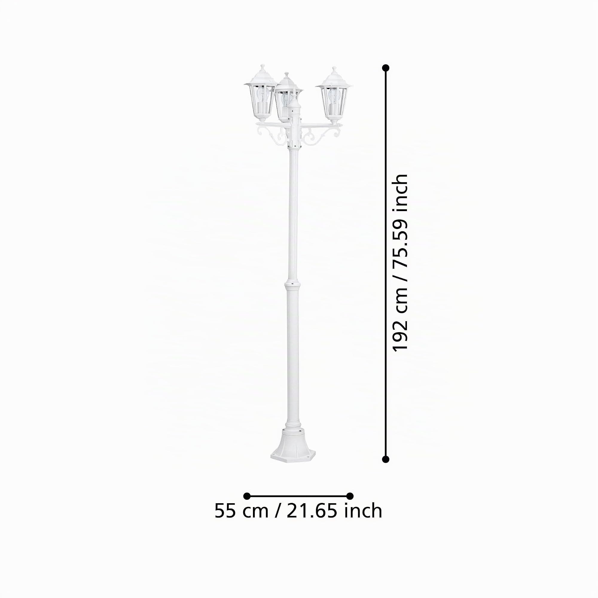 eglo-laterna-5-3-flammige-au-en-stehleuchte-192cm-wei-aluguss-e27-ip44 image 4