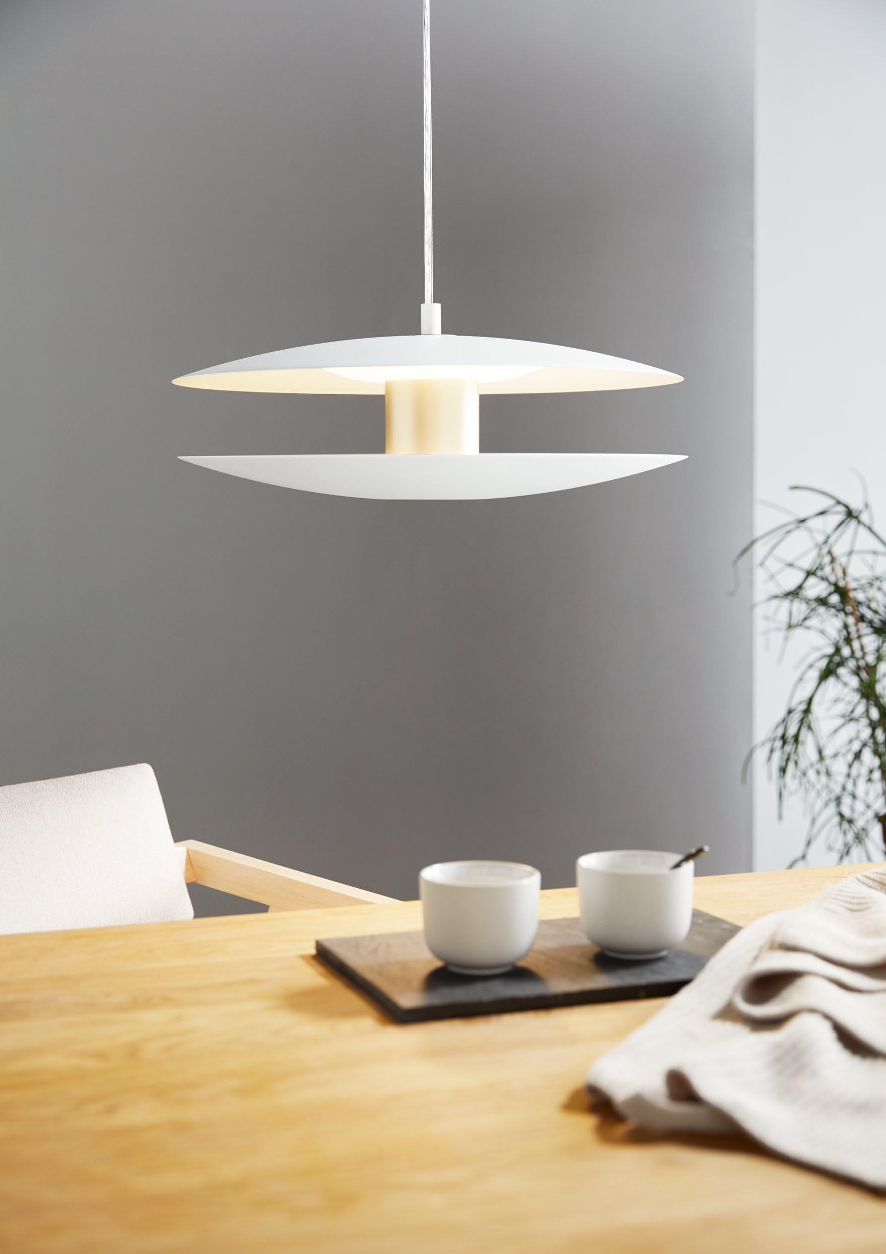 eglo-trappeto-led-pendelleuchte-2-flammig-wei-champagner image 2