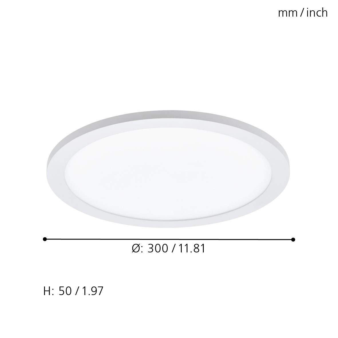 eglo-connect-sarsina-c-smart-led-deckenpanel-30-cm-wei-mit-fernbedienung-rgb-dim image 5