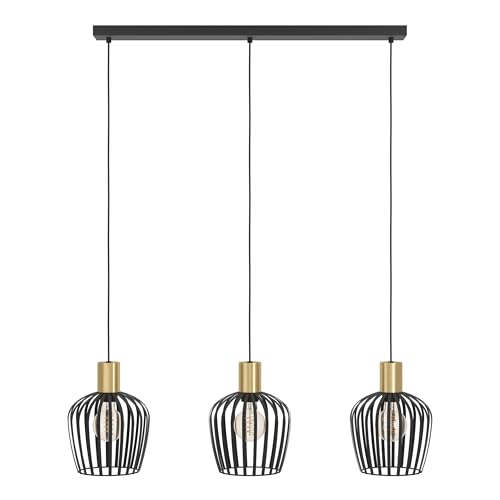 eglo-empoli-h-ngelampe-3-flammig-pendelleuchte-schwarz-messing-e27 image 8