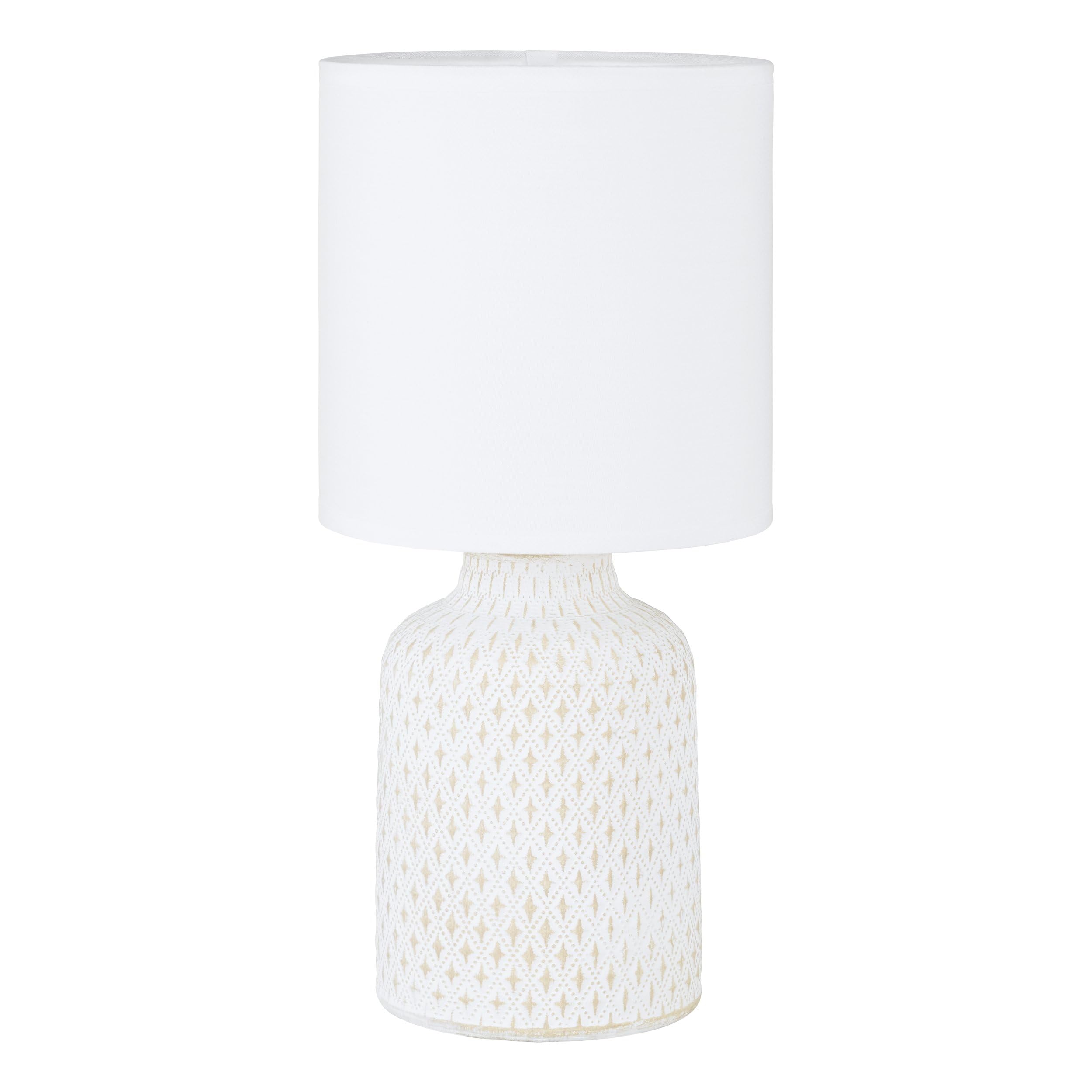 eglo-bellariva-tischleuchte-e14-keramik-creme-32-cm-wei image 2