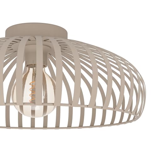 eglo-mogano-3-deckenlampe-43-cm-metall-deckenleuchte-beige-e27 image 8