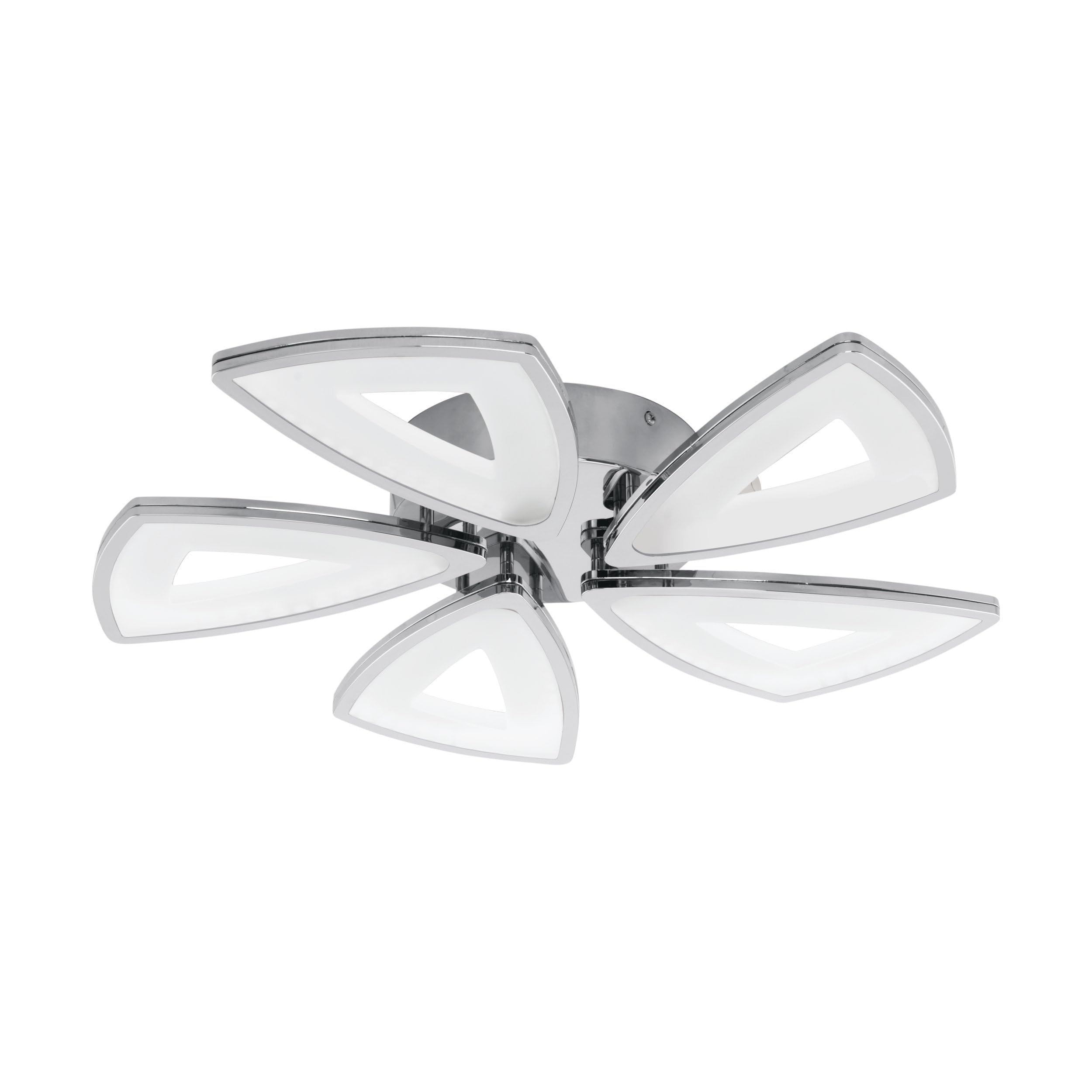 eglo-amonde-5-flammige-led-pendelleuchte-dimmbar-chrom-wei image 8