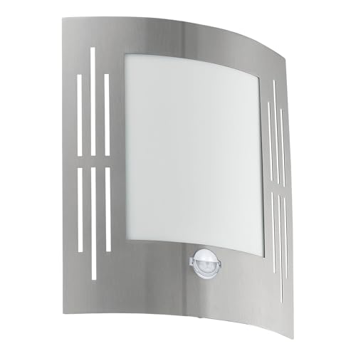 eglo-city-au-en-wandlampe-mit-bewegungsmelder-e27-ip44-wei-edelstahl image 8